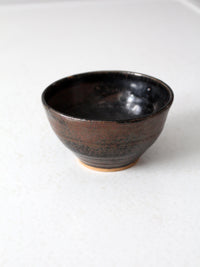 vintage studio pottery bowl
