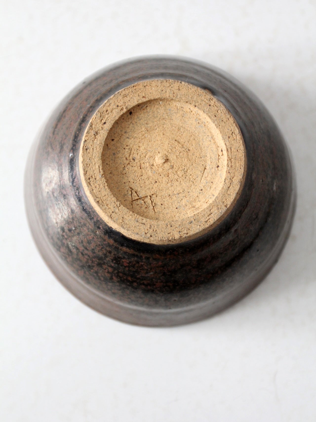 vintage studio pottery bowl