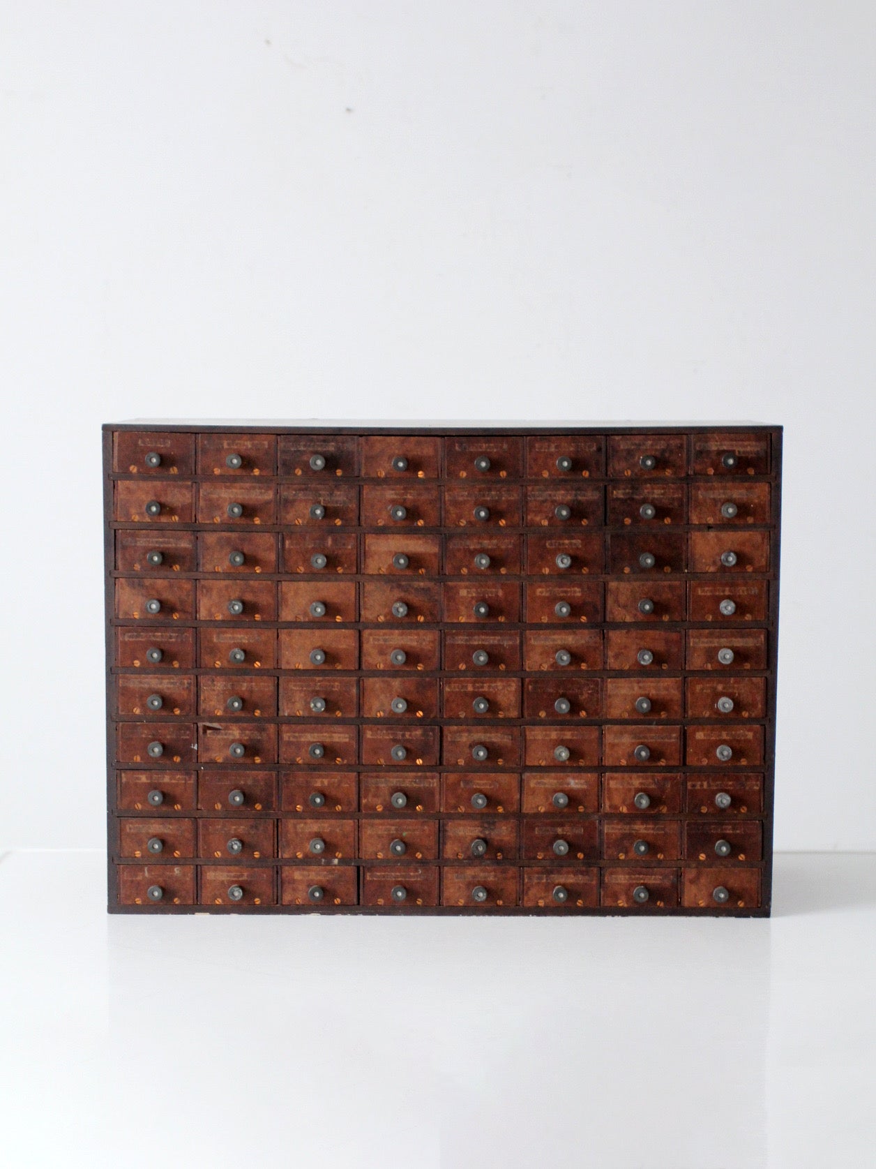 antique phenolic tool chest