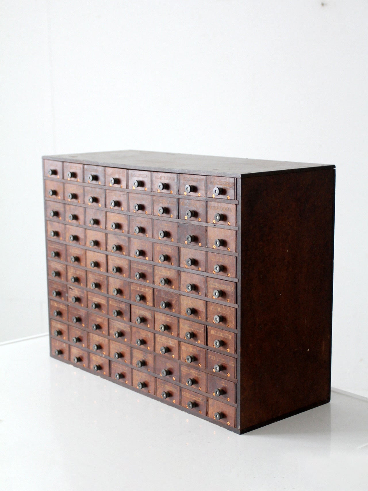 antique phenolic tool chest