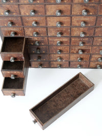 antique phenolic tool chest