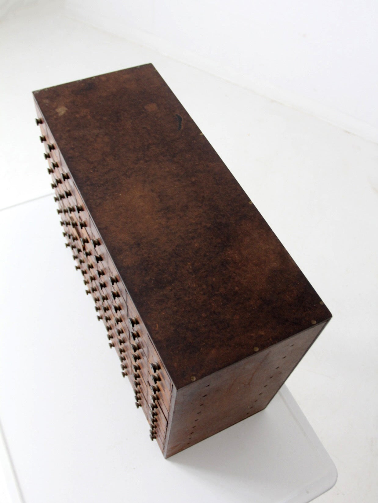 antique phenolic tool chest