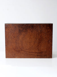 antique phenolic tool chest