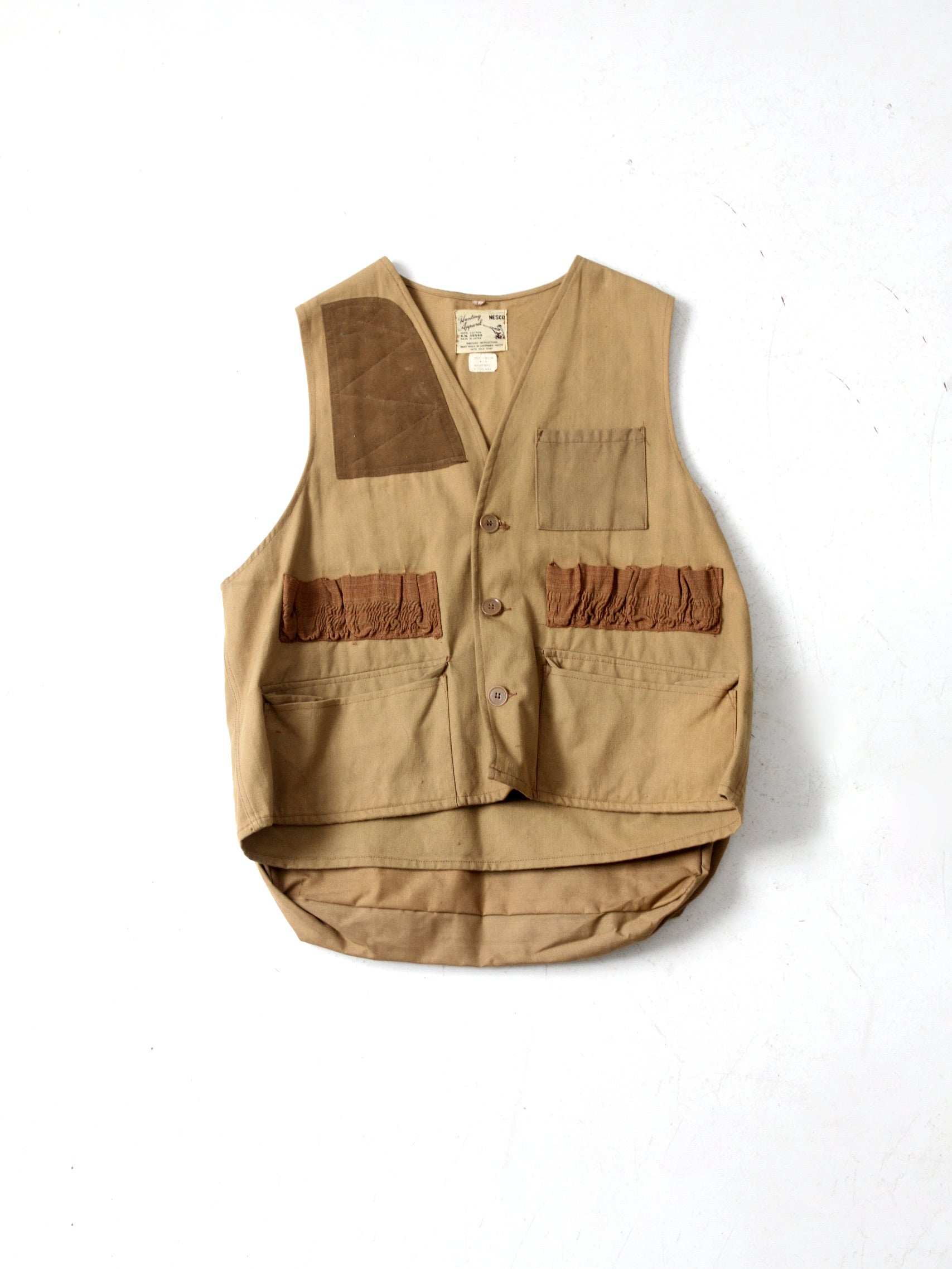 vintage 70s Nesco hunting vest