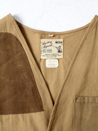vintage 70s Nesco hunting vest