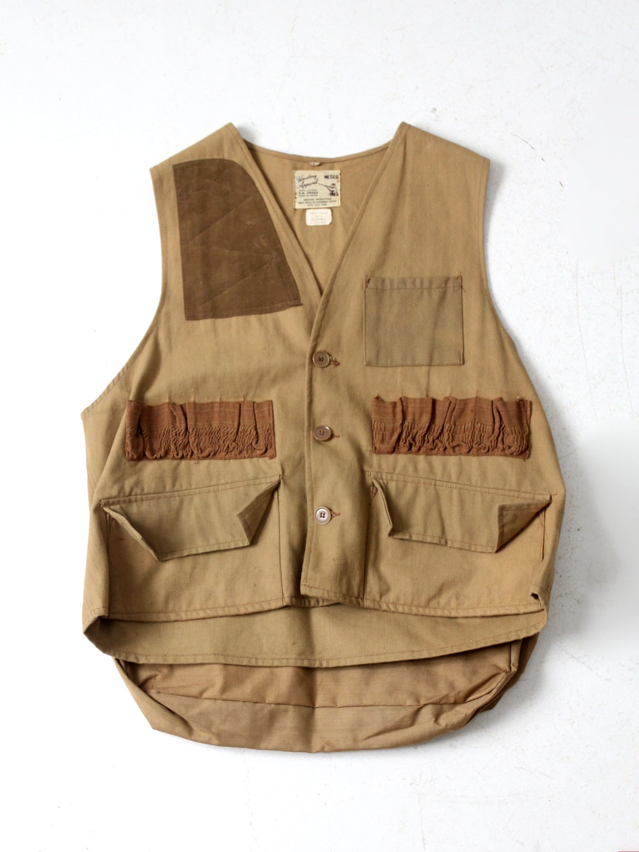 vintage 70s Nesco hunting vest