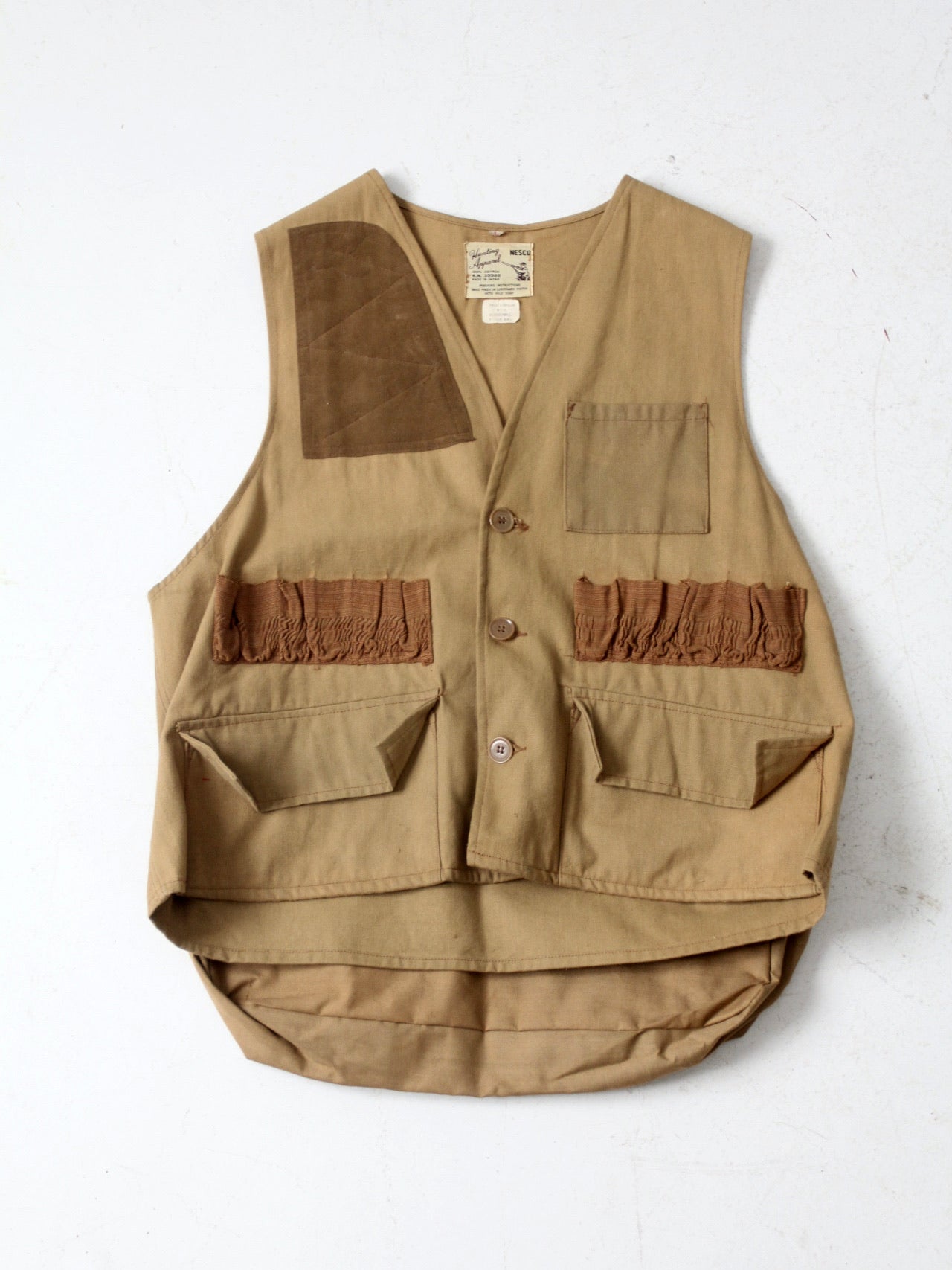 vintage 70s Nesco hunting vest
