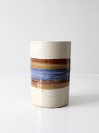 vintage studio pottery vase