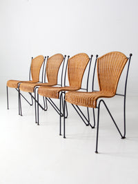 set of 4 Frederick Weinberg side chairs circa 1960s