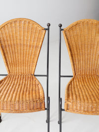 set of 4 Frederick Weinberg side chairs circa 1960s