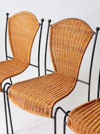 set of 4 Frederick Weinberg side chairs circa 1960s