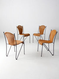 set of 4 Frederick Weinberg side chairs circa 1960s