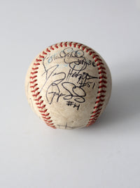 set of 6 Pioneer League signed baseballs - early 1990s