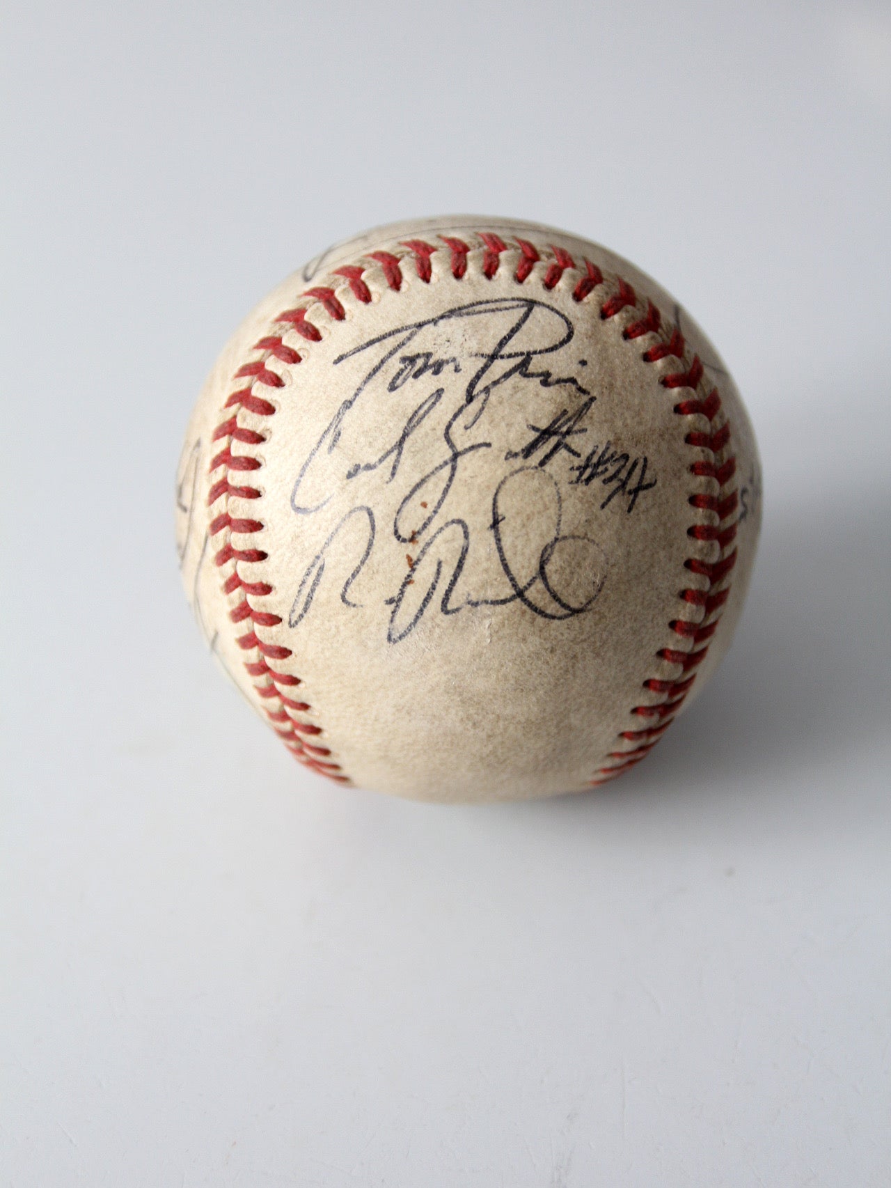 set of 6 Pioneer League signed baseballs - early 1990s