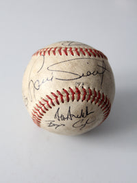 set of 6 Pioneer League signed baseballs - early 1990s