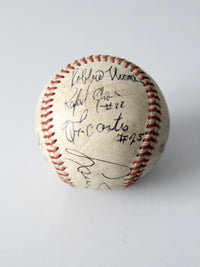 set of 6 Pioneer League signed baseballs - early 1990s