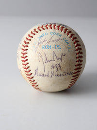 set of 6 Pioneer League signed baseballs - early 1990s