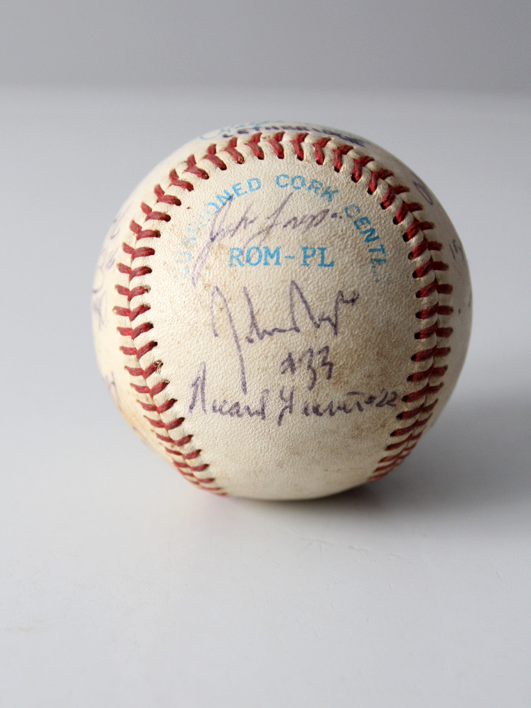 set of 6 Pioneer League signed baseballs - early 1990s