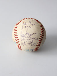 set of 6 Pioneer League signed baseballs - early 1990s