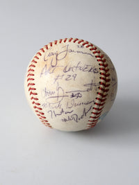set of 6 Pioneer League signed baseballs - early 1990s
