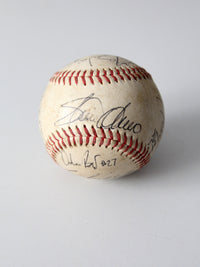 set of 6 Pioneer League signed baseballs - early 1990s