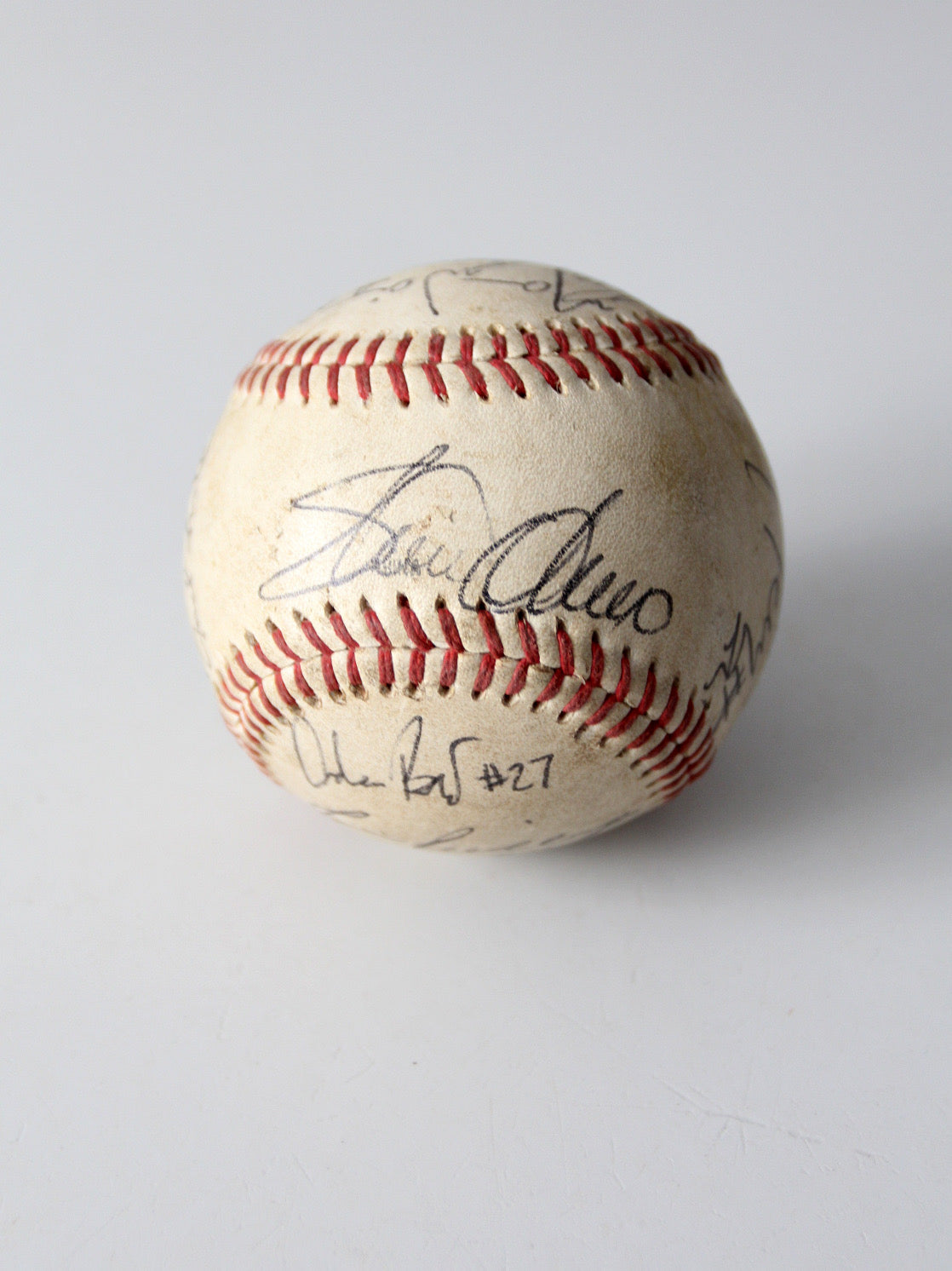 set of 6 Pioneer League signed baseballs - early 1990s