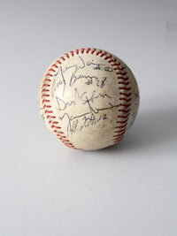 set of 6 Pioneer League signed baseballs - early 1990s