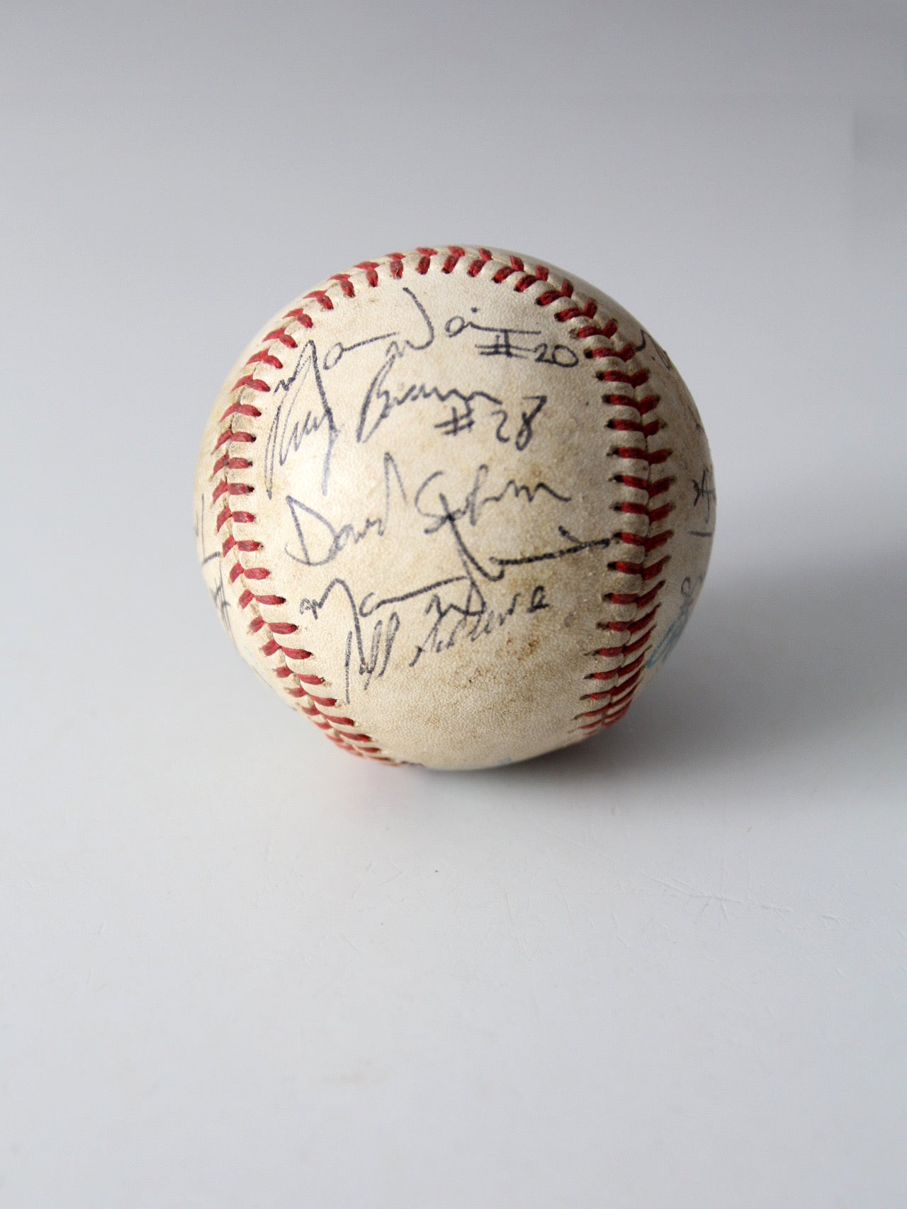 set of 6 Pioneer League signed baseballs - early 1990s