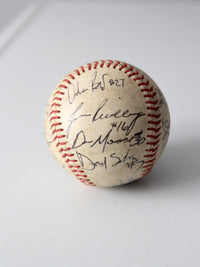 set of 6 Pioneer League signed baseballs - early 1990s