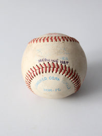 set of 6 Pioneer League signed baseballs - early 1990s