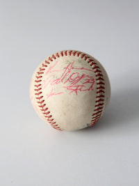 set of 6 Pioneer League signed baseballs - early 1990s