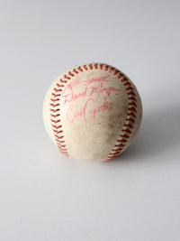 set of 6 Pioneer League signed baseballs - early 1990s