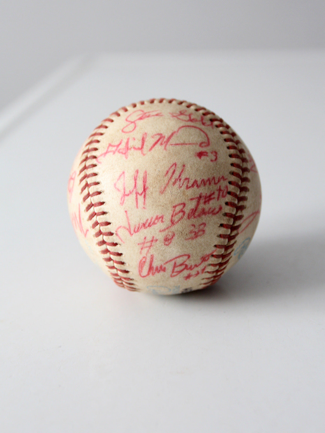 set of 6 Pioneer League signed baseballs - early 1990s