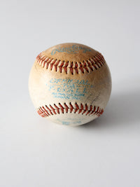 set of 6 Pioneer League signed baseballs - early 1990s