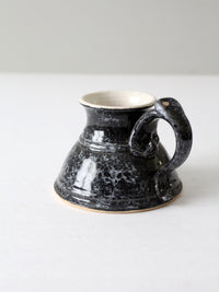 vintage studio pottery mug