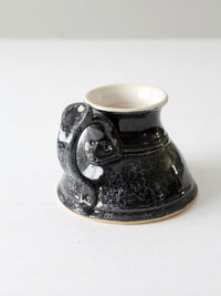 vintage studio pottery mug
