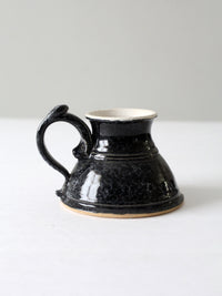 vintage studio pottery mug