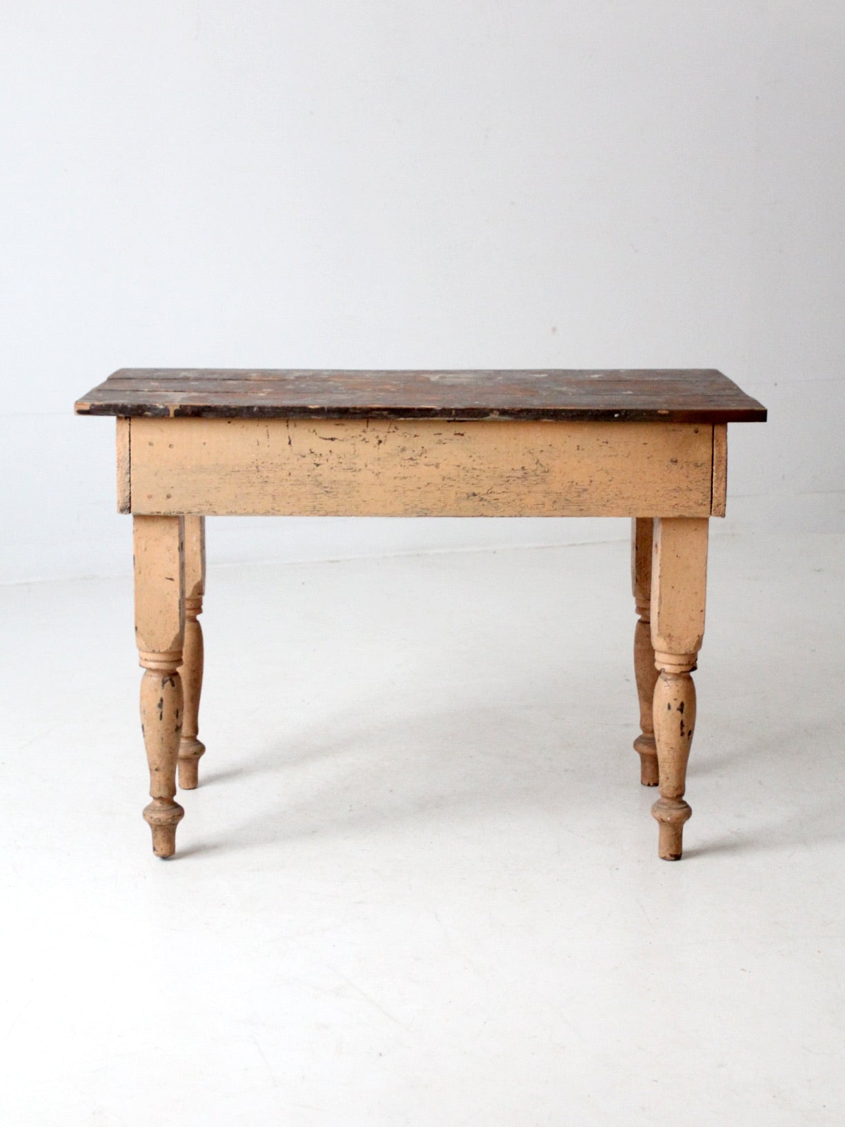 antique primitive work table