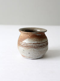vintage studio pottery vase