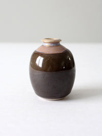 vintage studio pottery vase