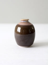 vintage studio pottery vase
