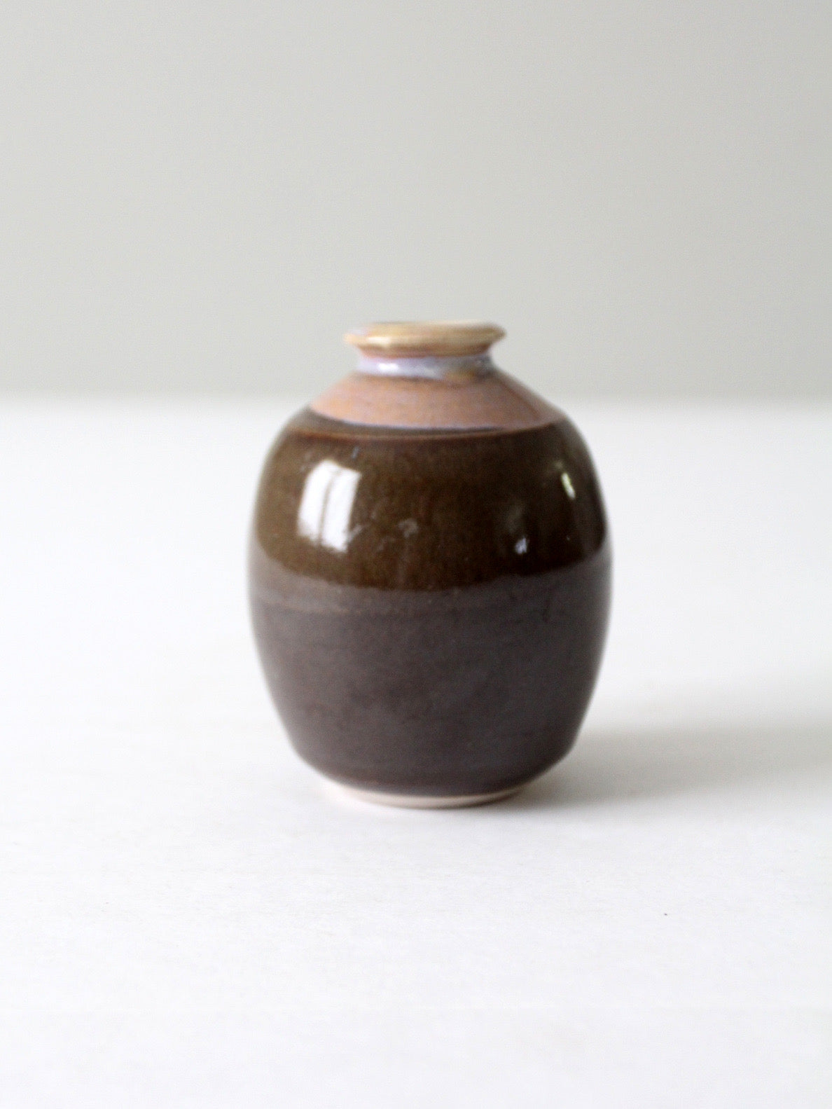 vintage studio pottery vase