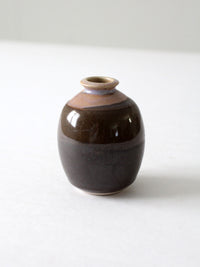 vintage studio pottery vase