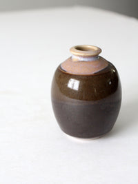 vintage studio pottery vase