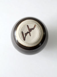 vintage studio pottery vase