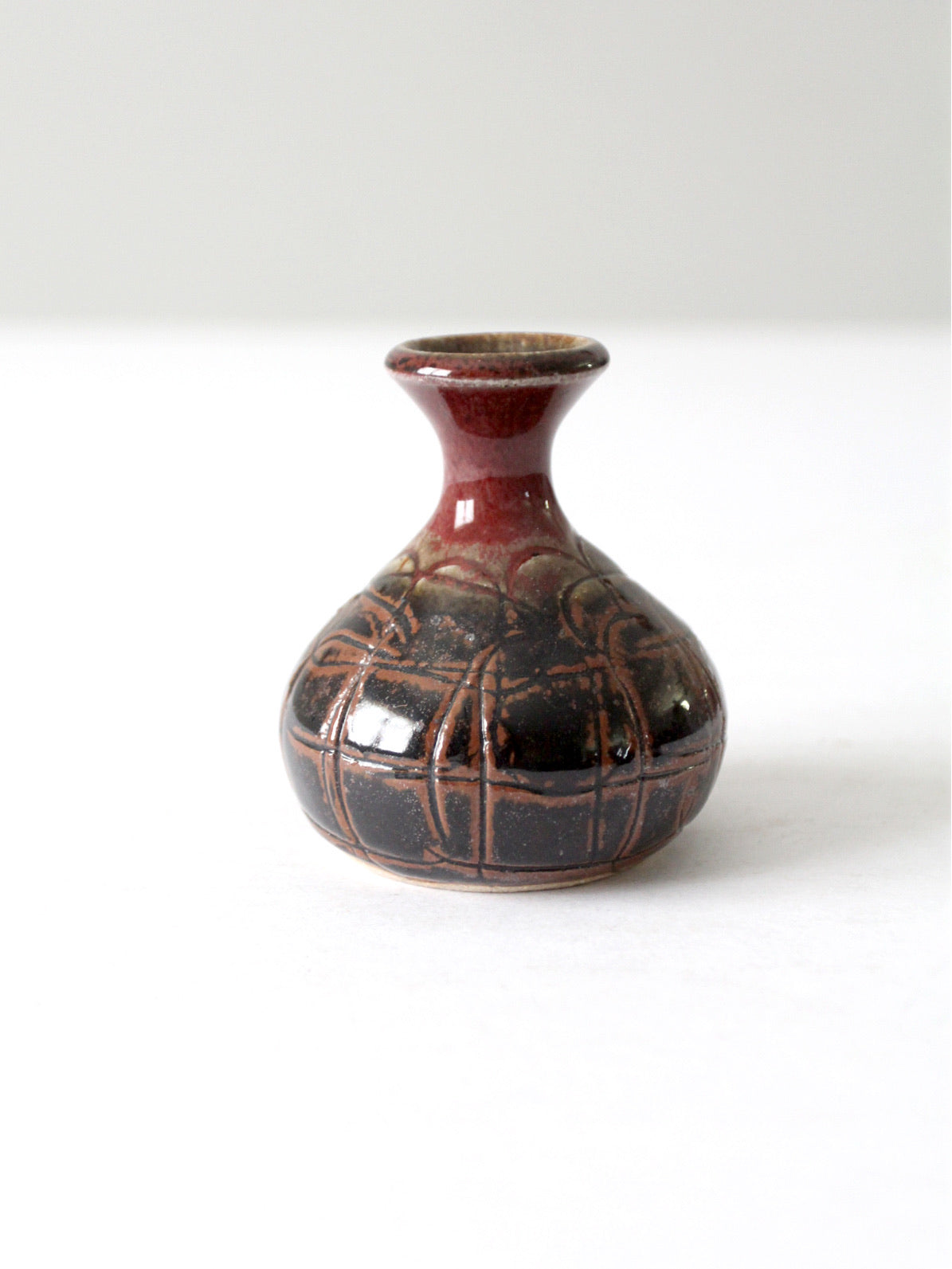 vintage studio pottery vase