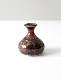 vintage studio pottery vase