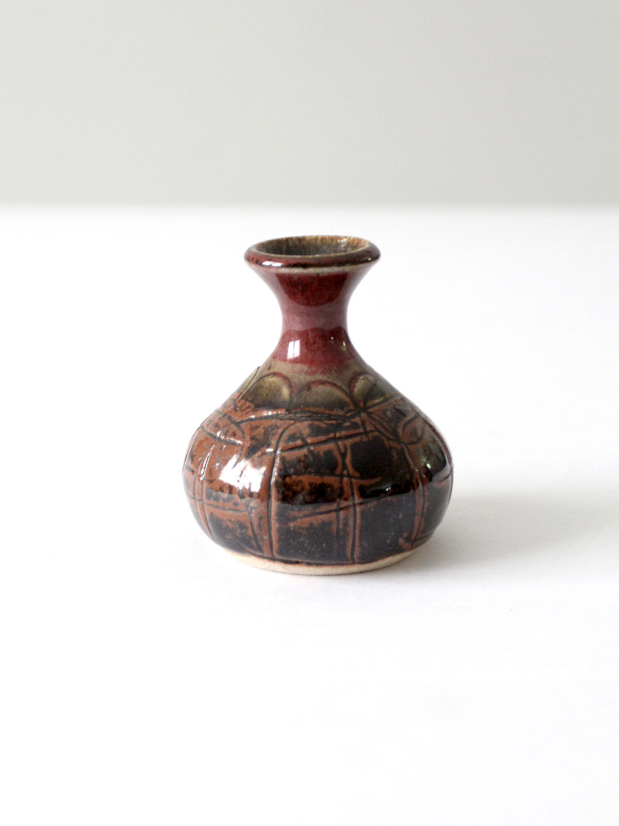 vintage studio pottery vase