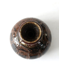 vintage studio pottery vase