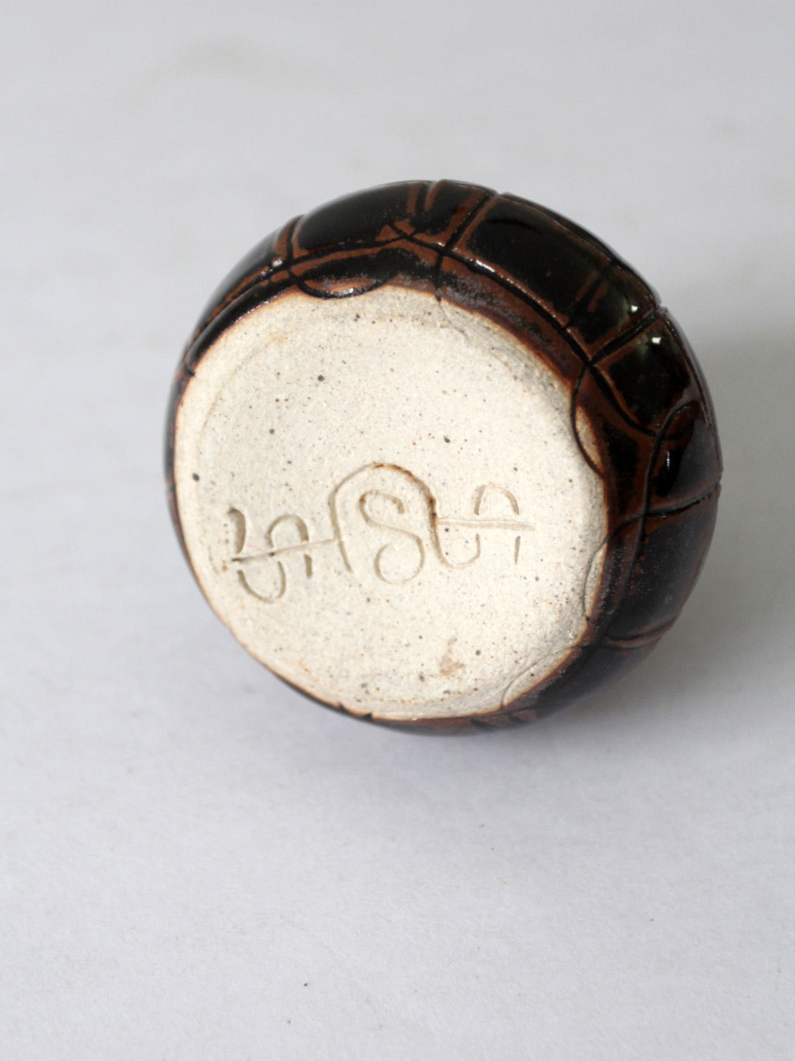 vintage studio pottery vase